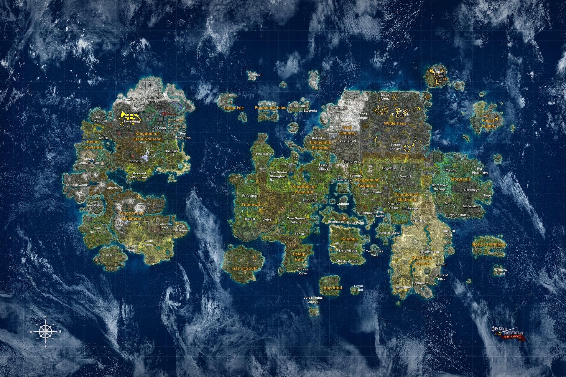 Pre-Sailing Whole World Map Poster product image (1)
