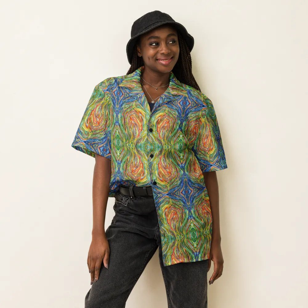 FIRE & WATER - PRINT BUTTON-UP SHIRT product image (6)