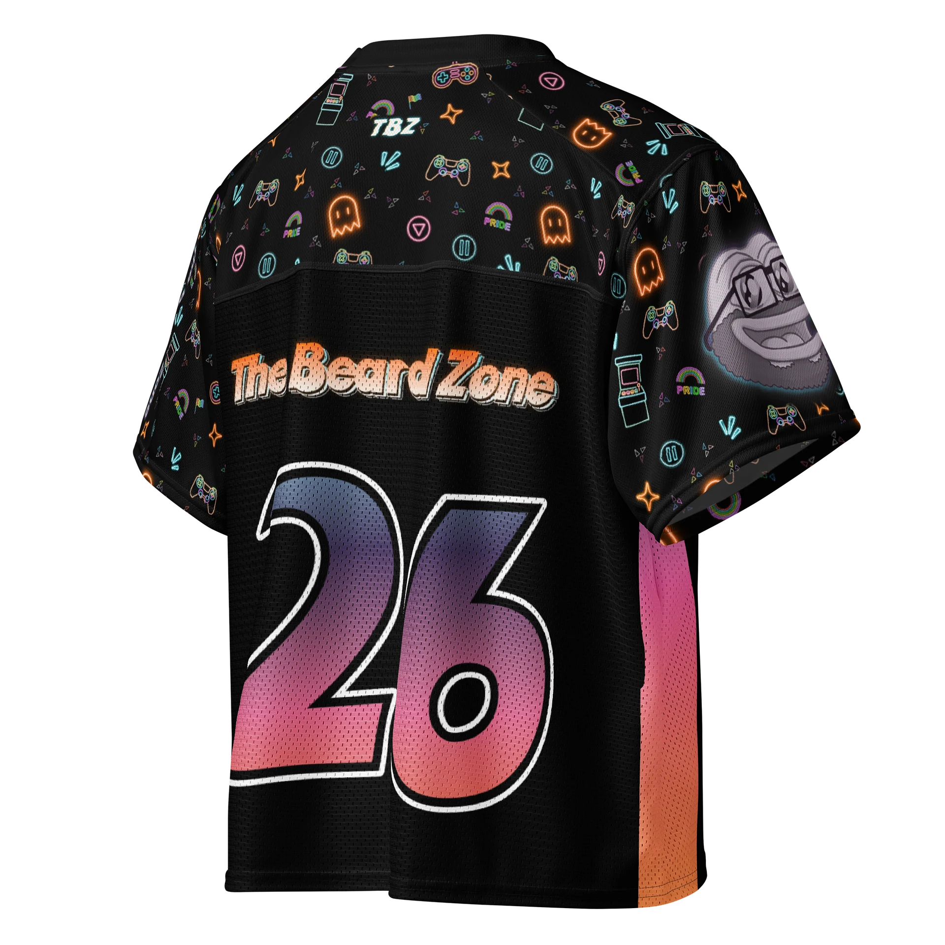 All Systems Glow — Football Jersey product image (4)