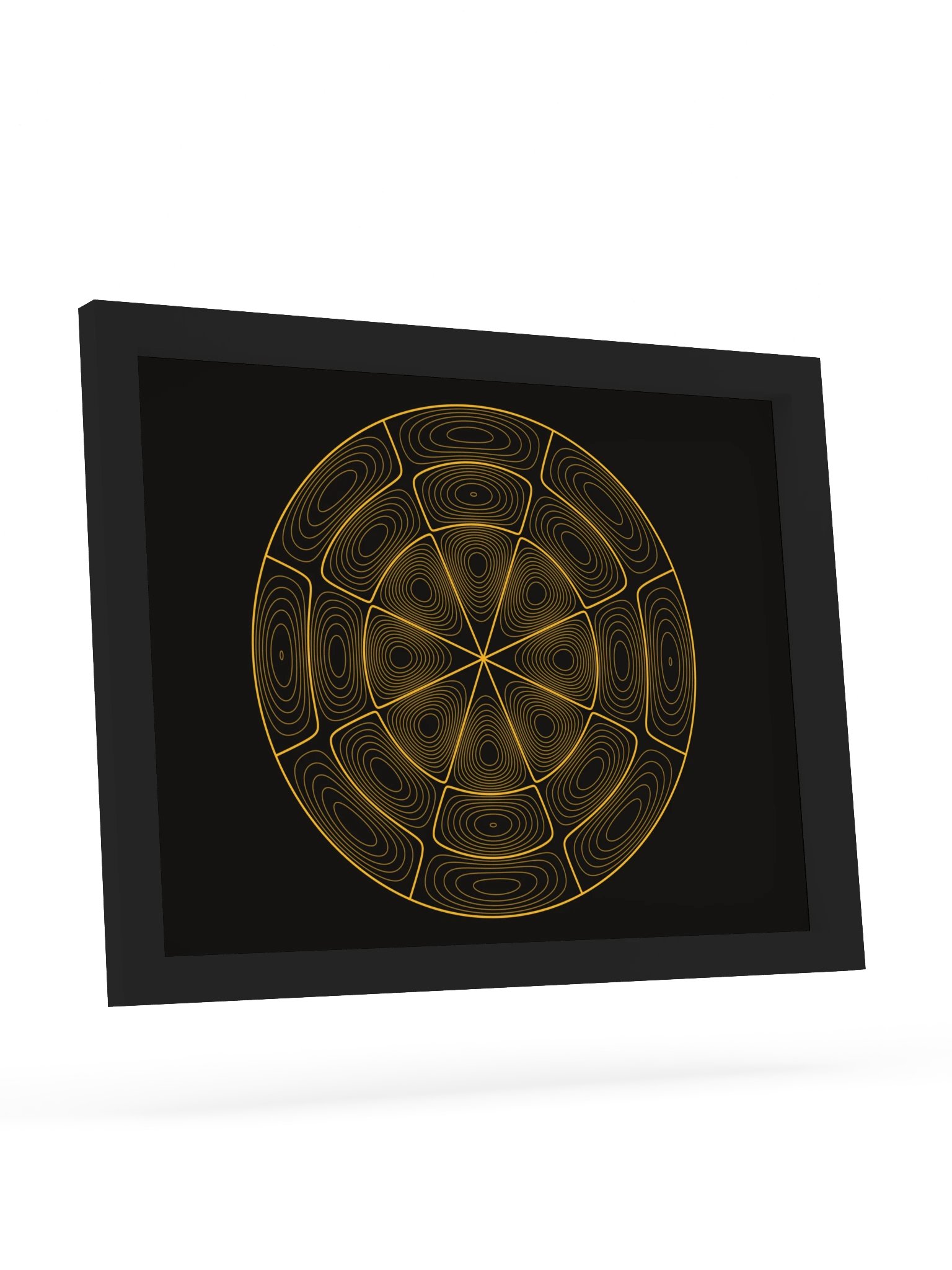 Crown · Lines Framed Poster product image (67)