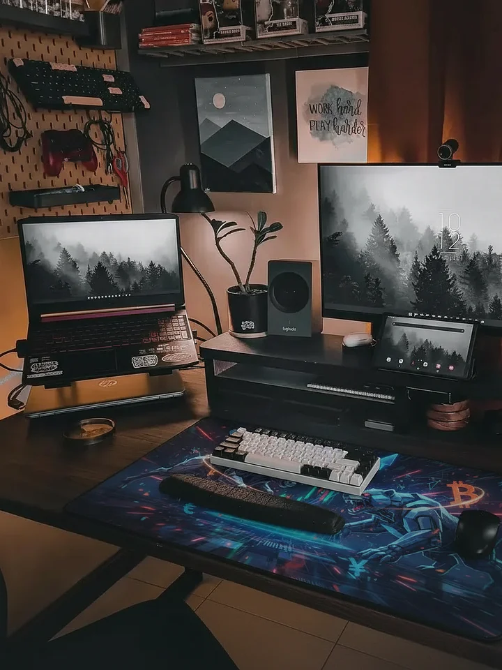 Deskmat Bull vs Bear product image (2)