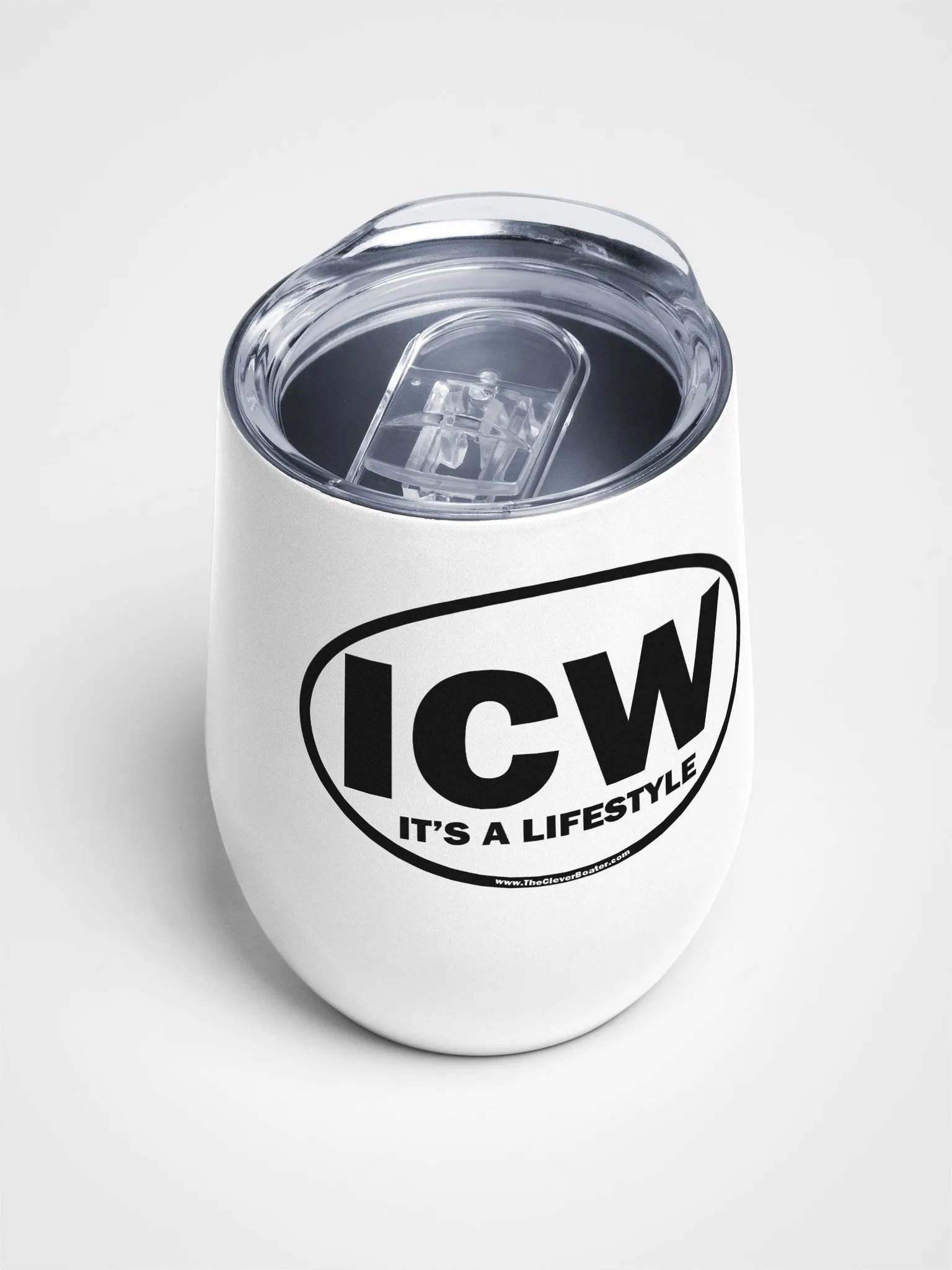 ICW - It's A Lifestyle - Wine Tumbler - Insulated Stainless Steel product image (4)