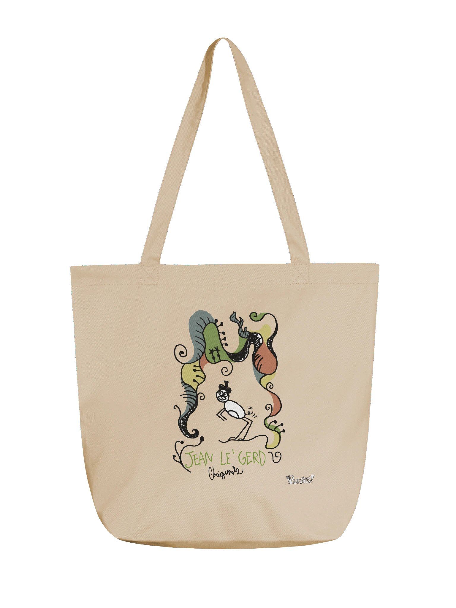 'Jean Le'Gerd' Tote Bag - Pupsies! product image (1)