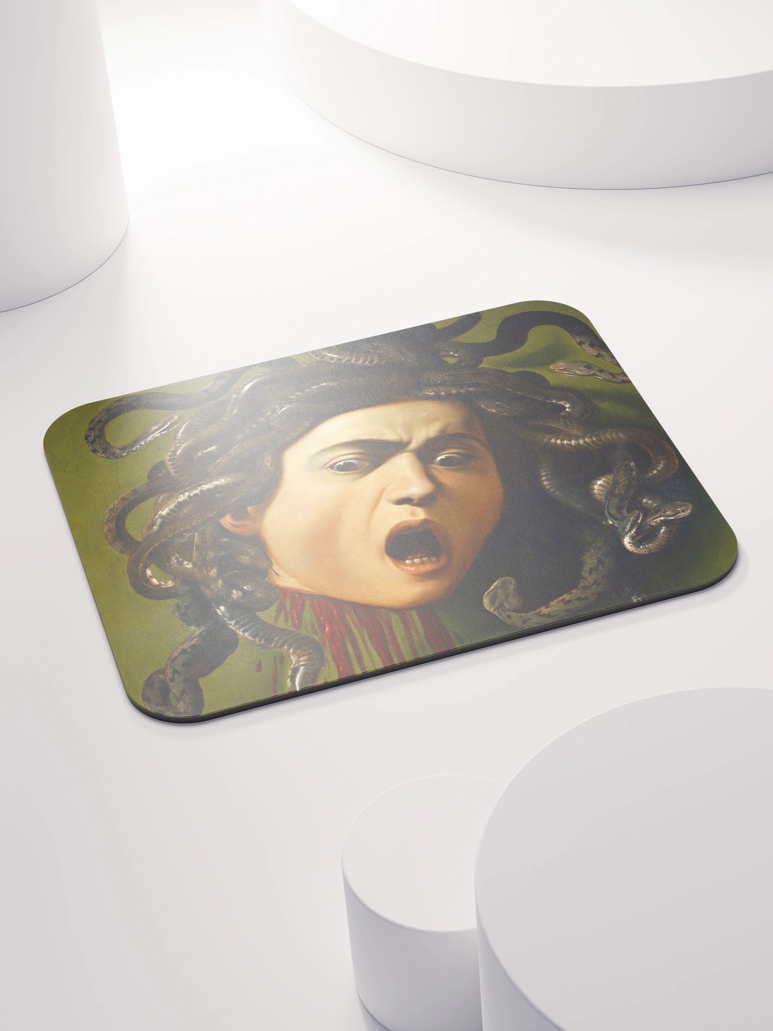 Caravaggio – Medusa (1597) Mouse Pad product image (4)