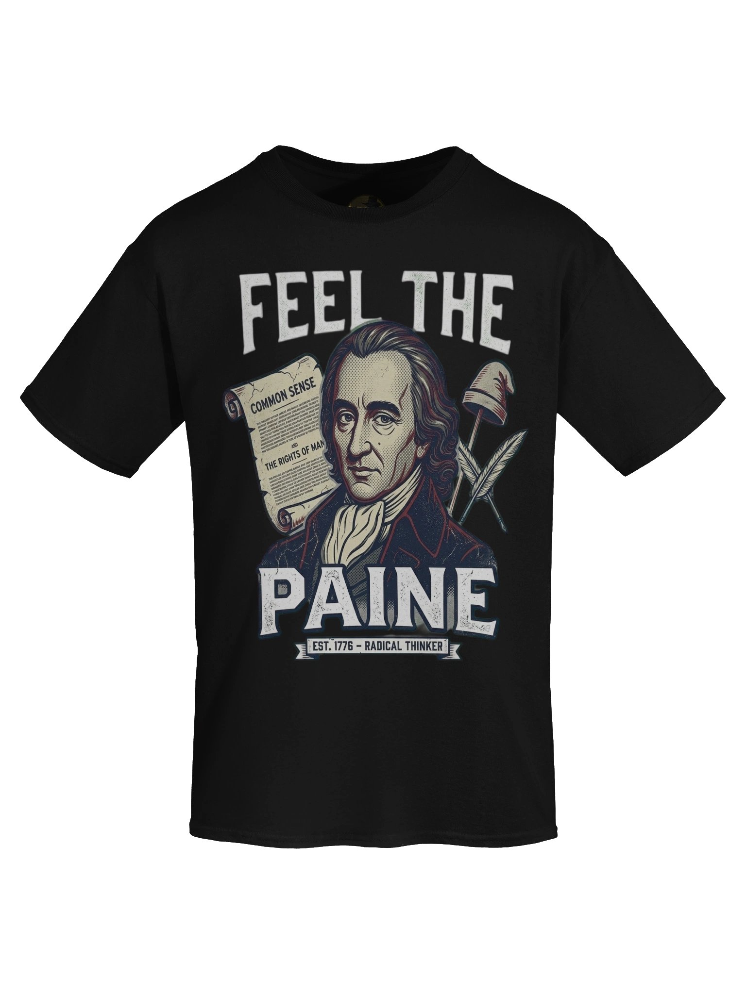 Thomas Paine "Feel the Paine" T-Shirt product image (7)
