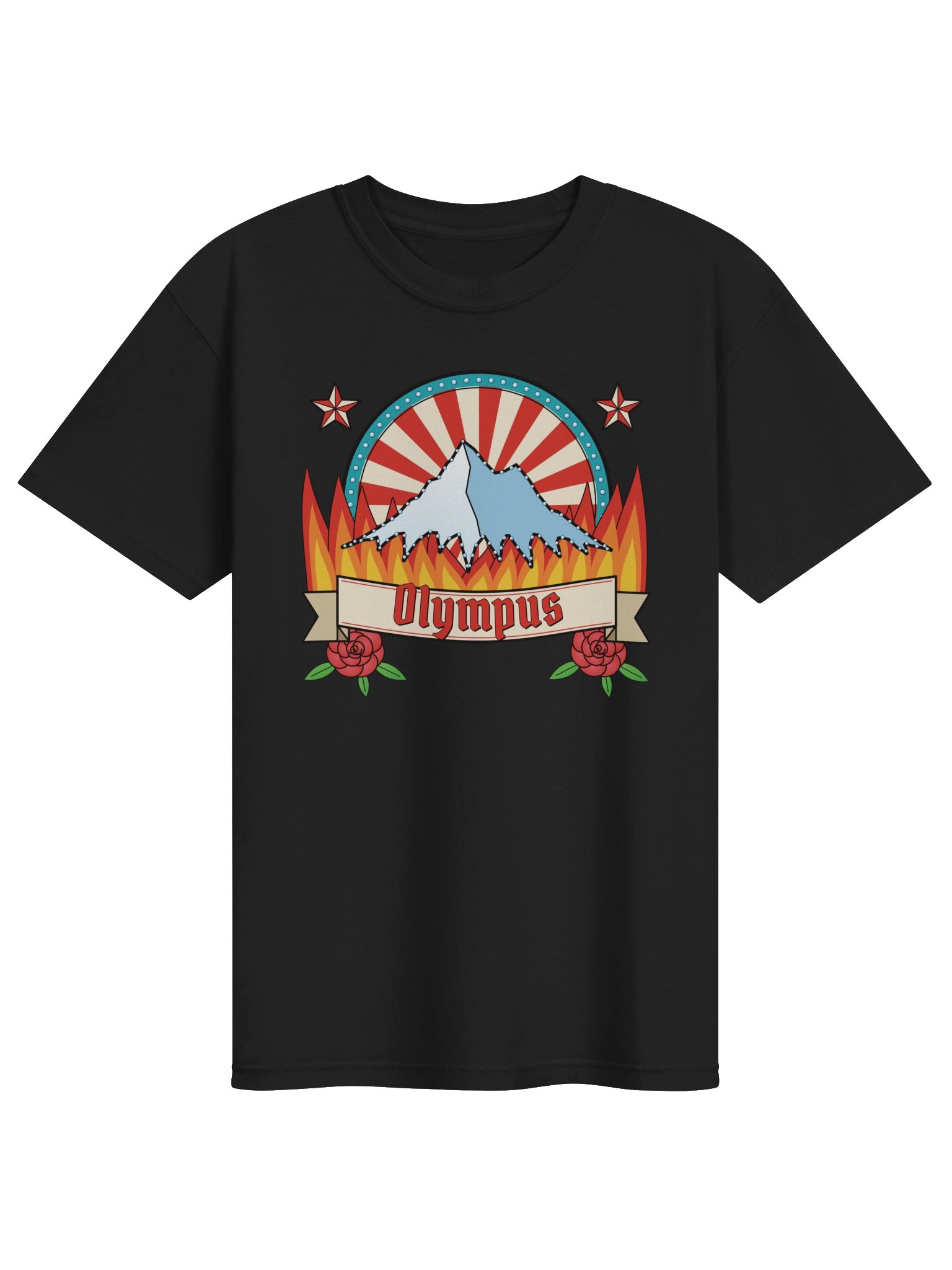 Olympus Edition: Tattoo Flash Heavyweight Tee product image (1)
