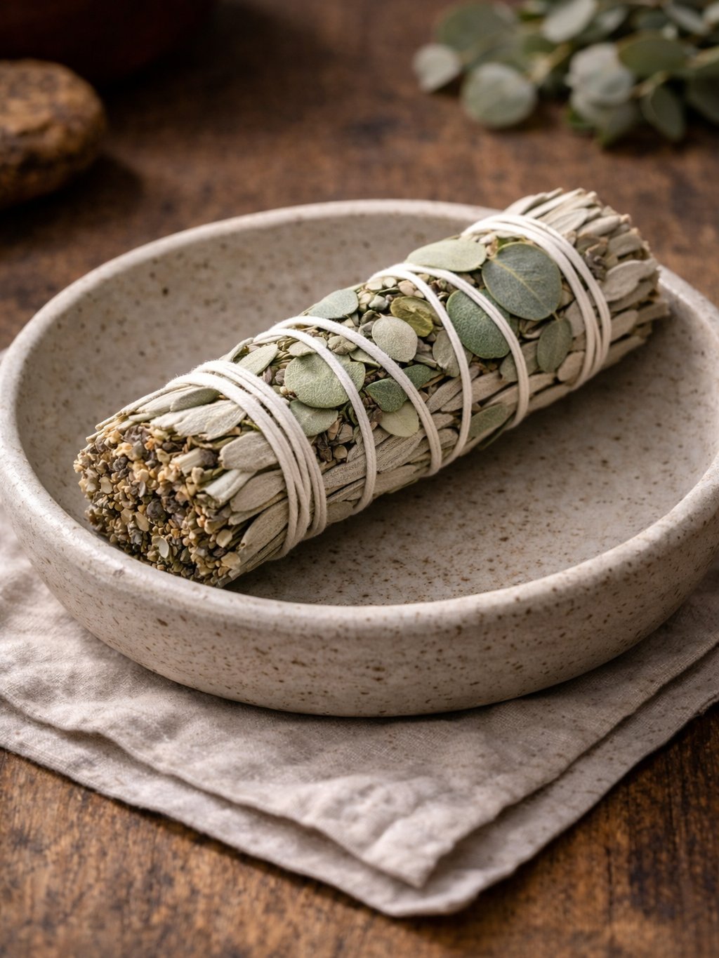 White Sage & Eucalyptus — Sacred Smoke Stick product image (1)