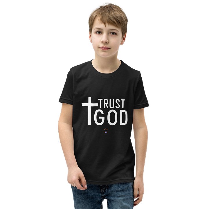 Kids - Trust God with Cross T-shirt product image (1)