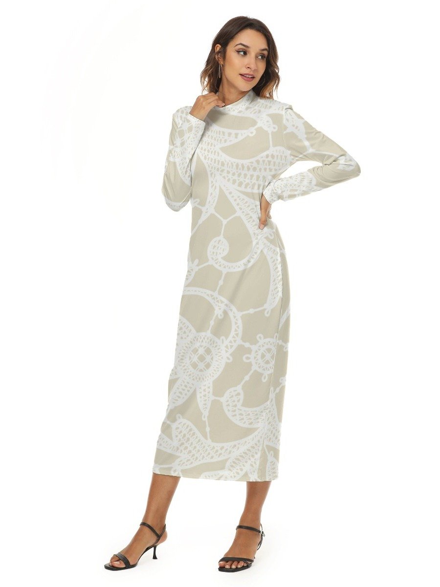 Monochrome Rose Elegance Maxi Dress product image (3)