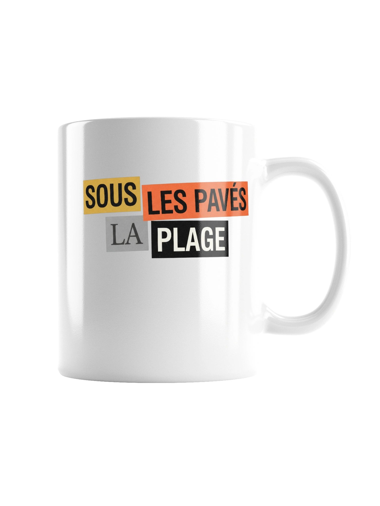 Art2Wear — Sous Les Pavés La Plage — Ceramic Mug product image (7)