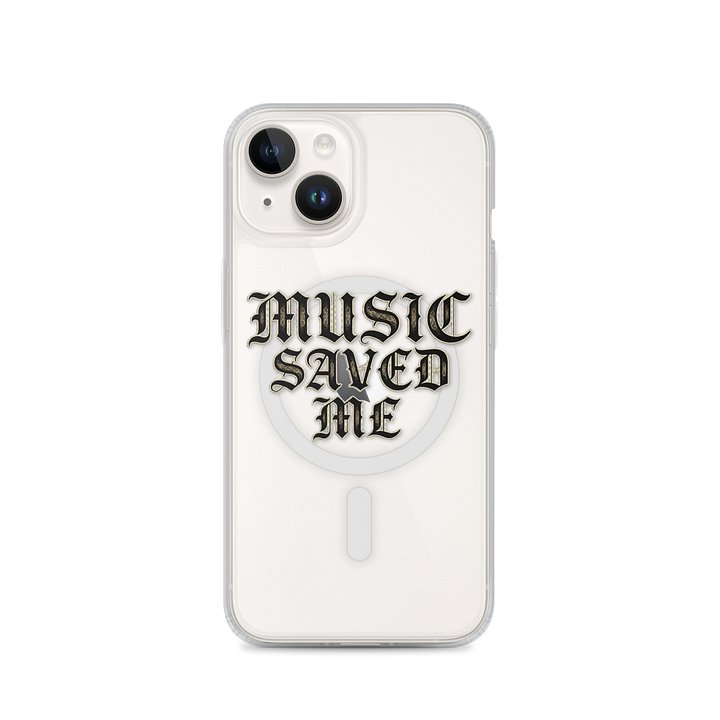 Music Saved Me - iPhone® MagSafe® Clear Cases product image (4)