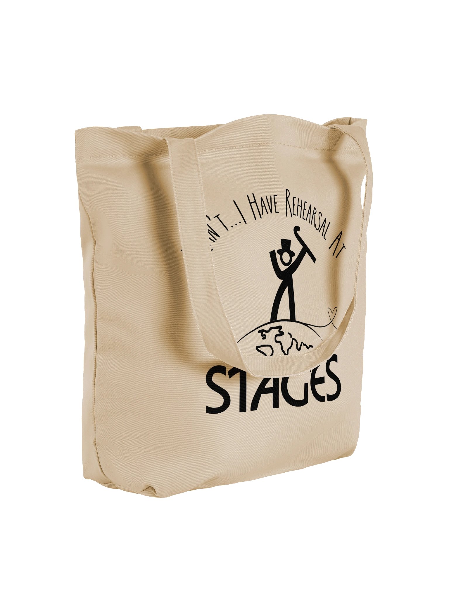 Eco-Friendly Tote Bag Oyster with Stages Logo product image (5)