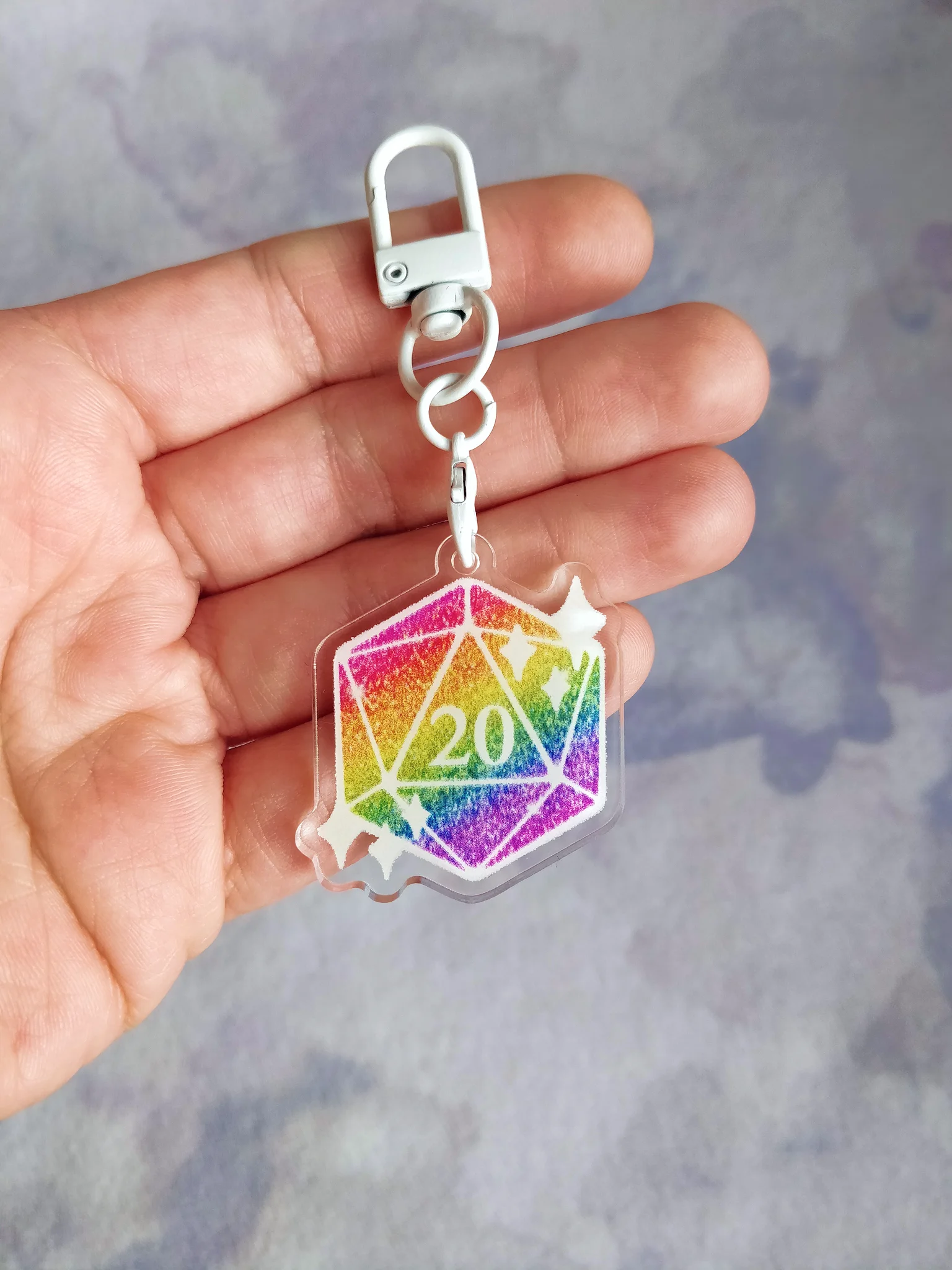 D20 Keychains - Full Set of 8 product image (2)