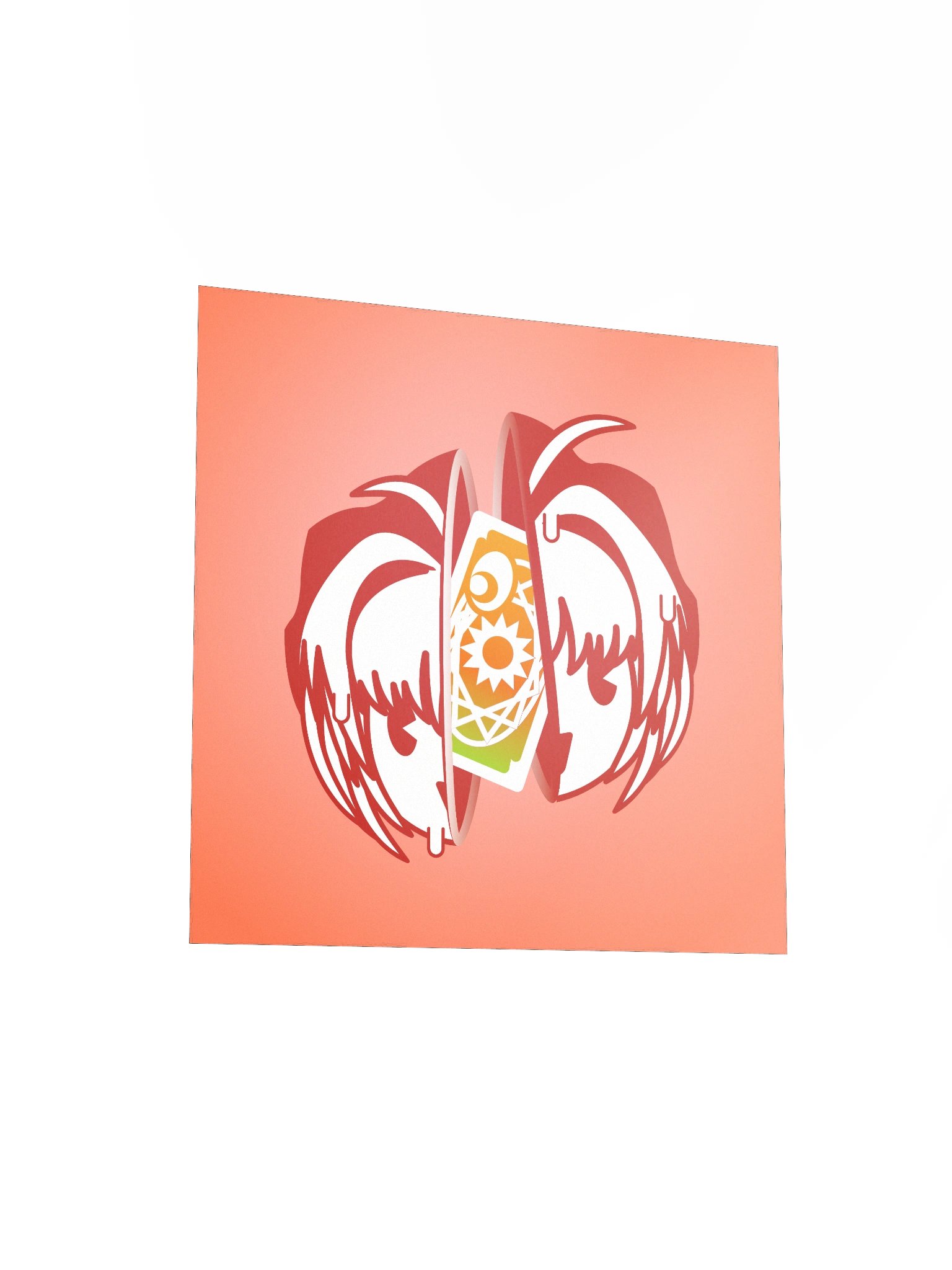 SPLIT HEAD CARDCAPTOR PRINT product image (3)
