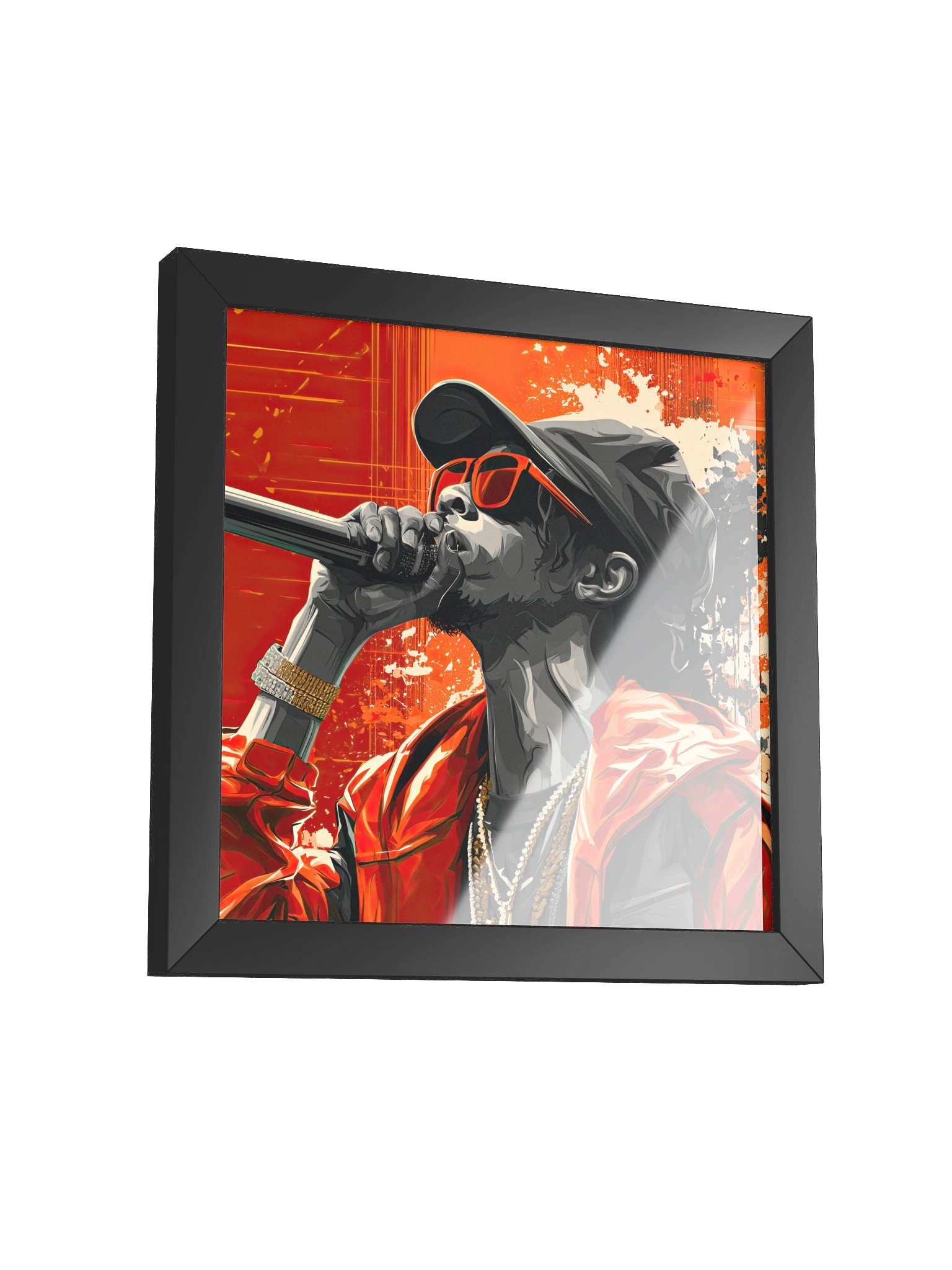 Breath Control | Framed Art Print | Originology | Black History X product image (4)
