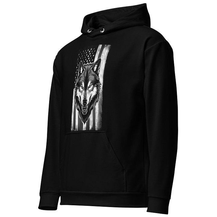 Patriotic Wolf Hoodie product image (2)