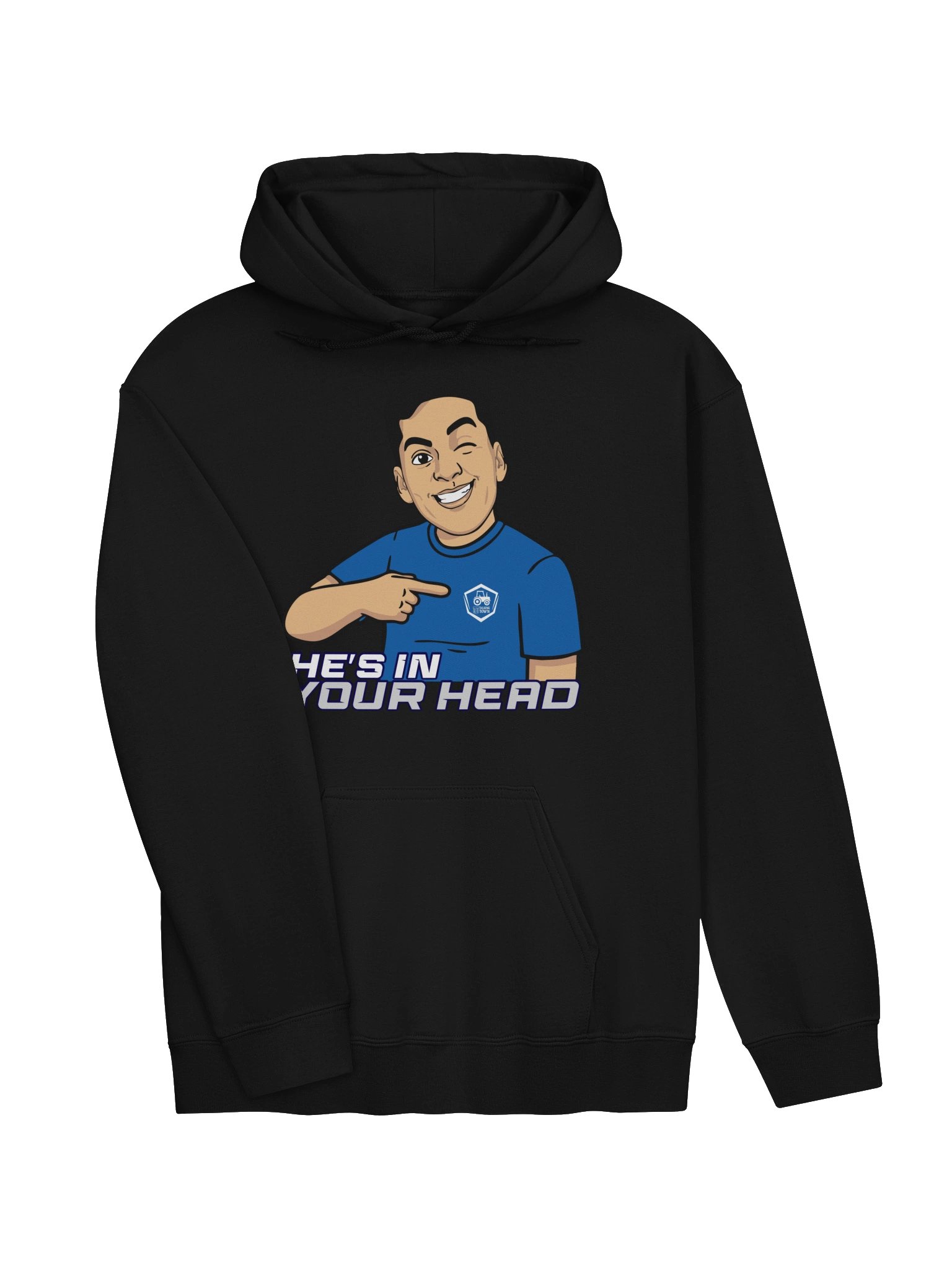 In Your Head Fan design| Banter Football Hoodie | product image (5)