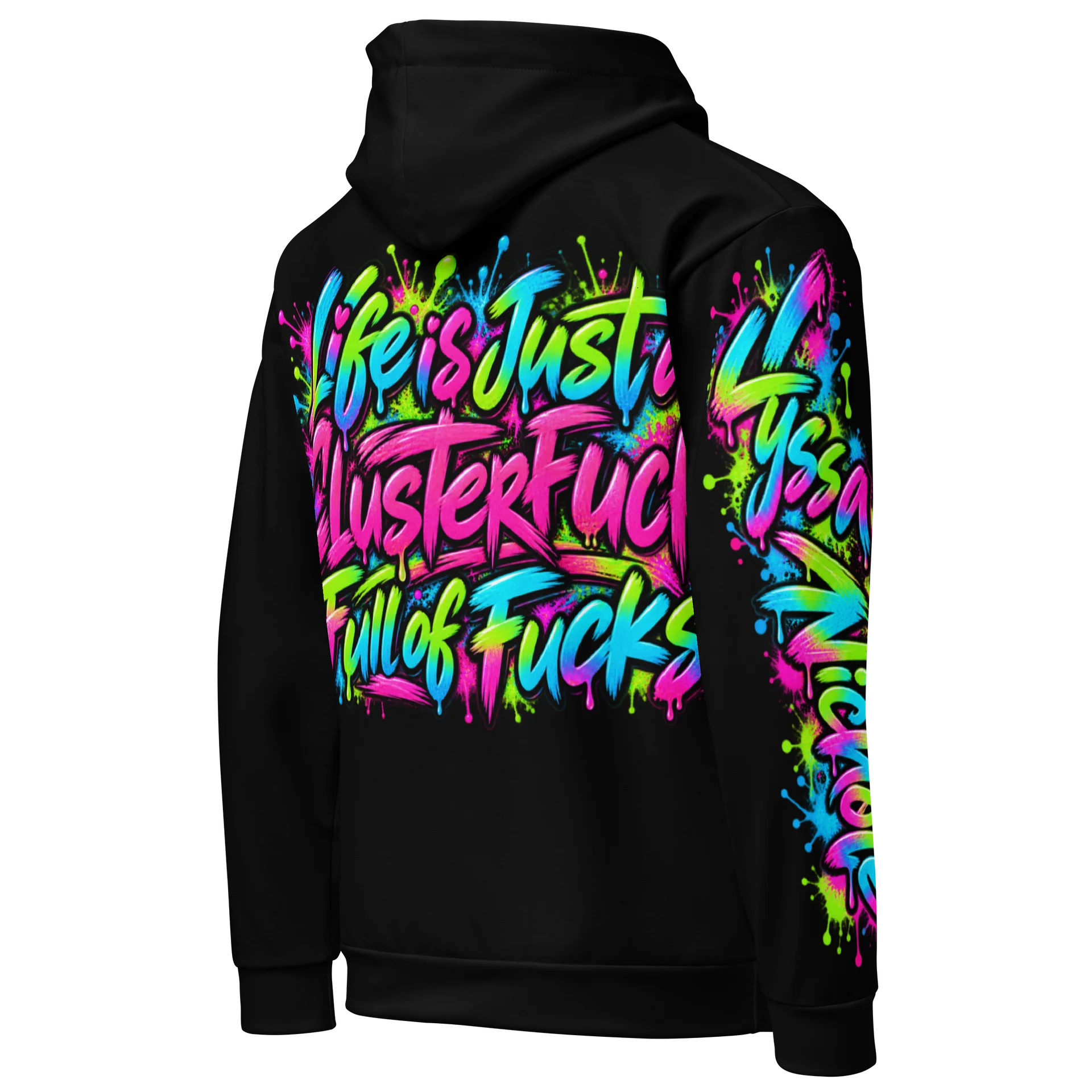 Life Is Just a Clusterfuck Full of Fucks | Chaos Crew Hoodie product image (5)