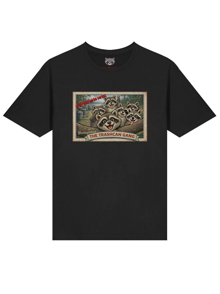 🦝 Greetings from The Trashcan Gang T-Shirt product image (1)