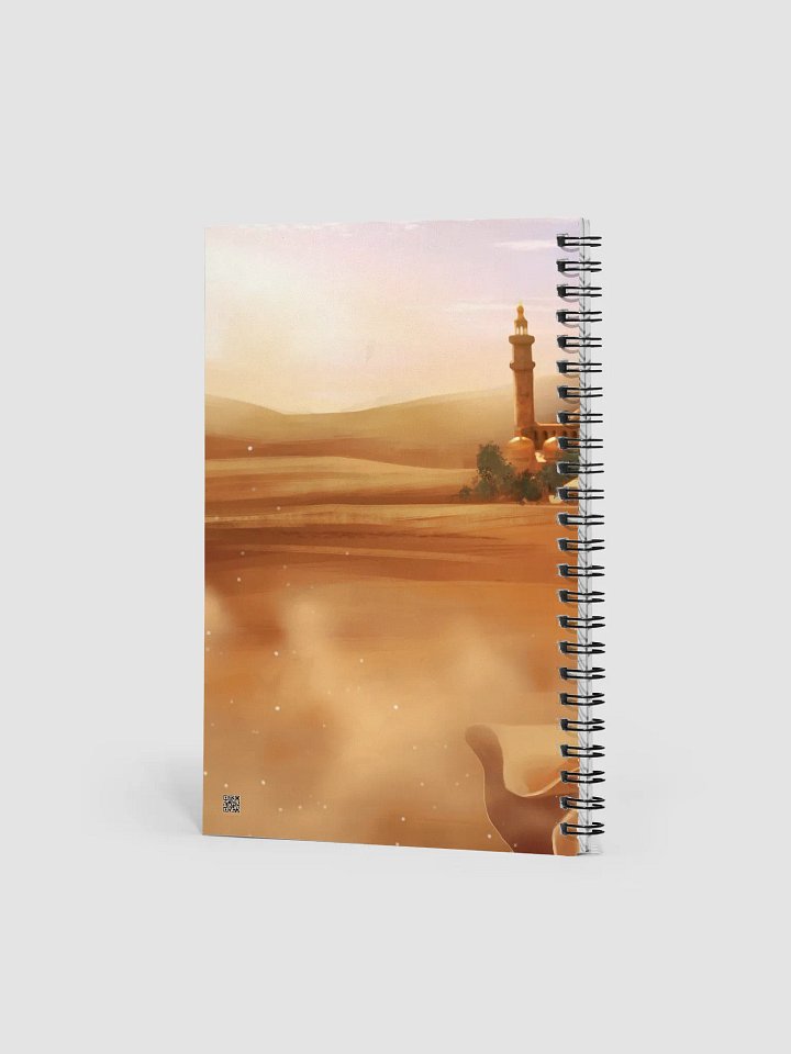 Sand & Magic Spiral Notebook ~ Navid & Izra (Shadow and Starlight) product image (2)