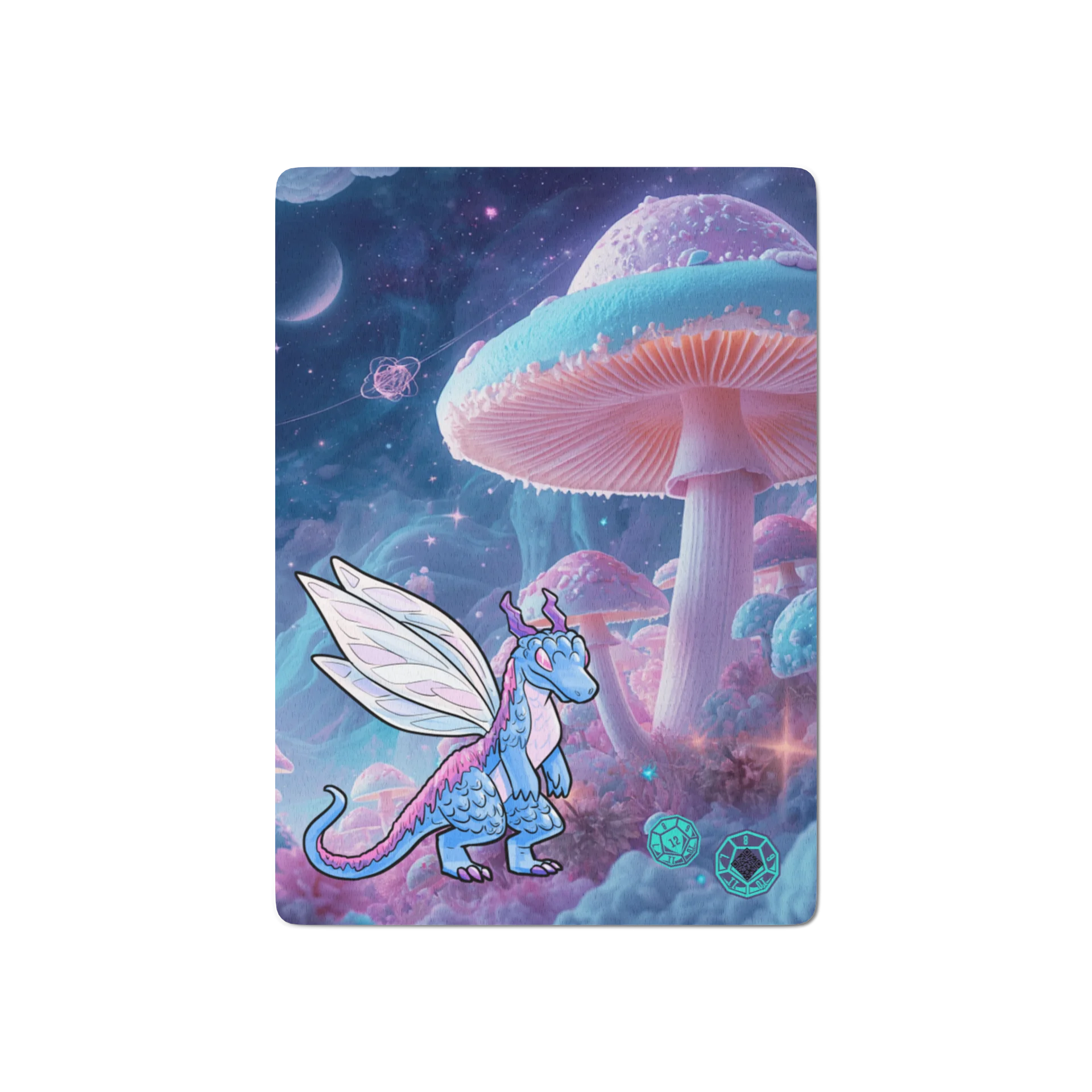 Mushroom-Fairy Dragon - Playing Cards product image (1)