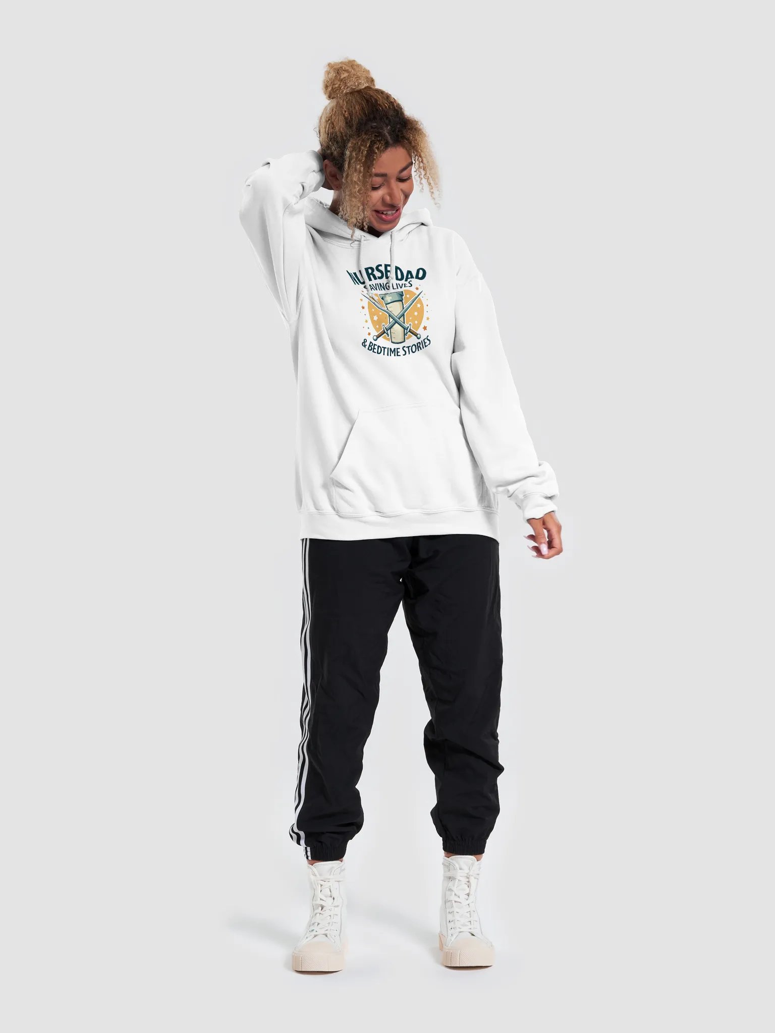 Nurse Dad Savior Hoodie product image (50)