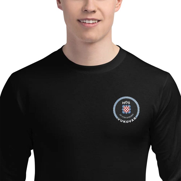 HOS Vukovar Emblem Champion Long Sleeve Shirt product image (2)