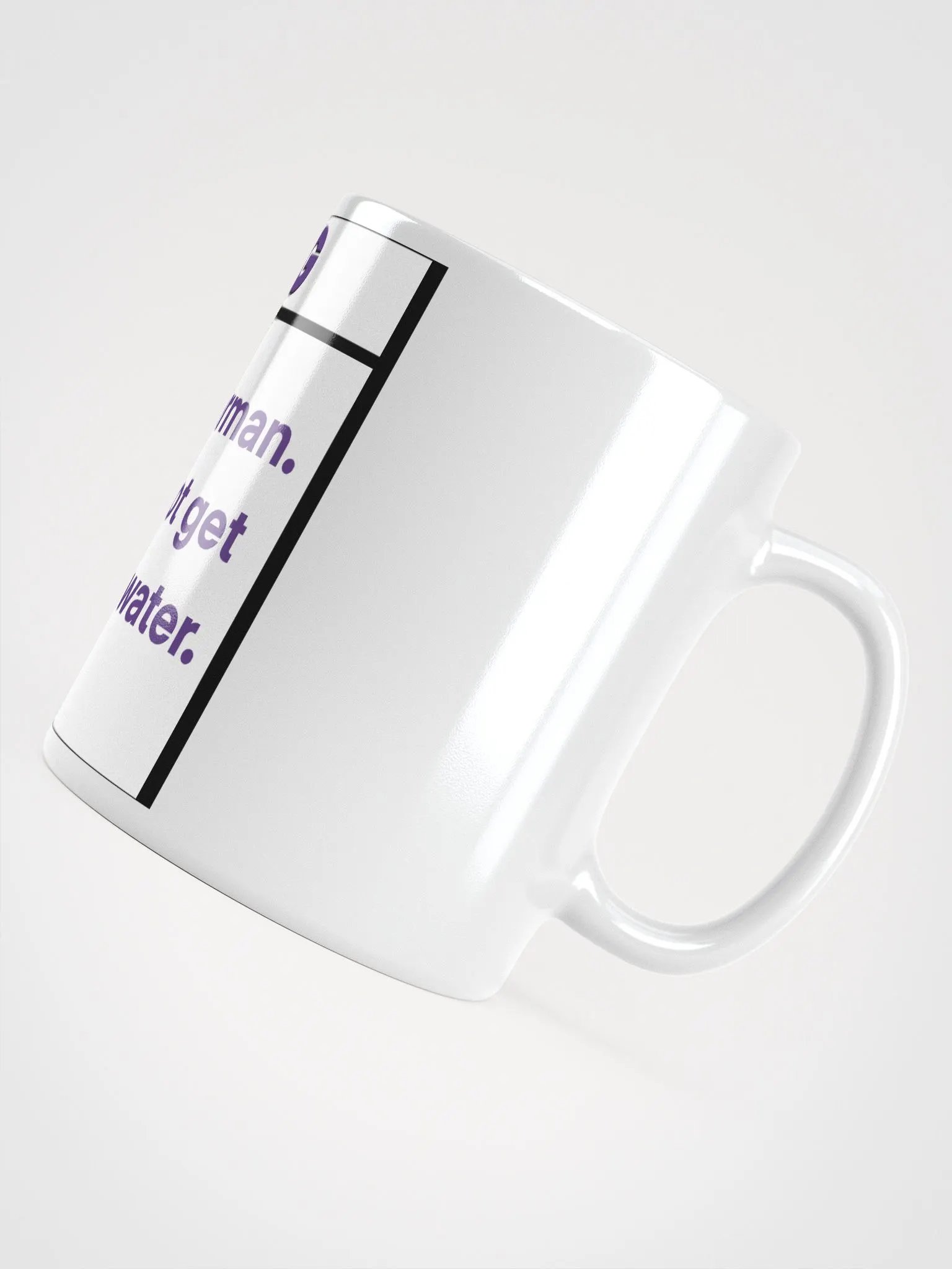 WARNING: Enderman Glossy Mug product image (4)