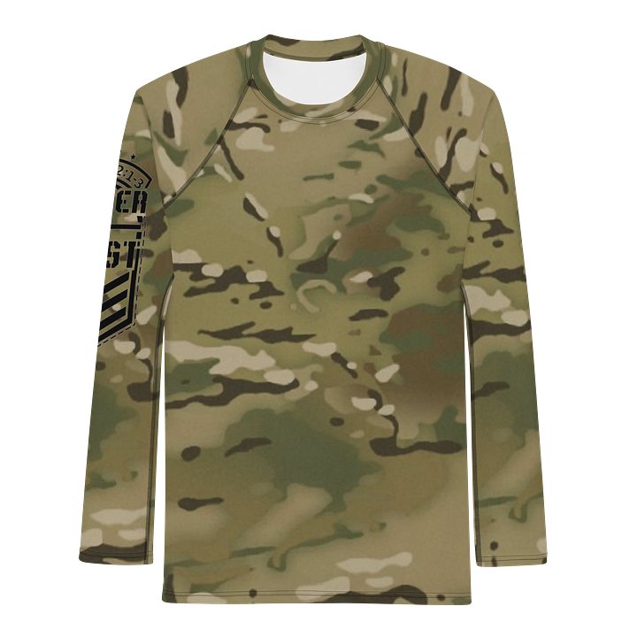 Faithful Camo: Men's Rash Guard - Multicam product image (1)