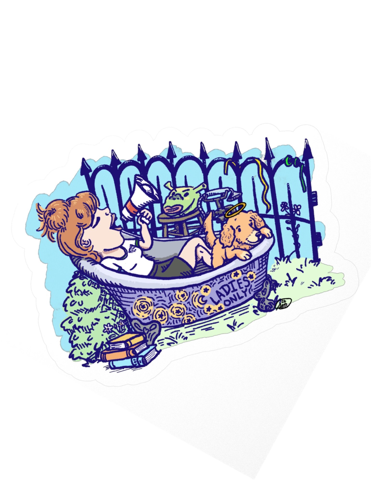 Ladies Only Sticker product image (2)