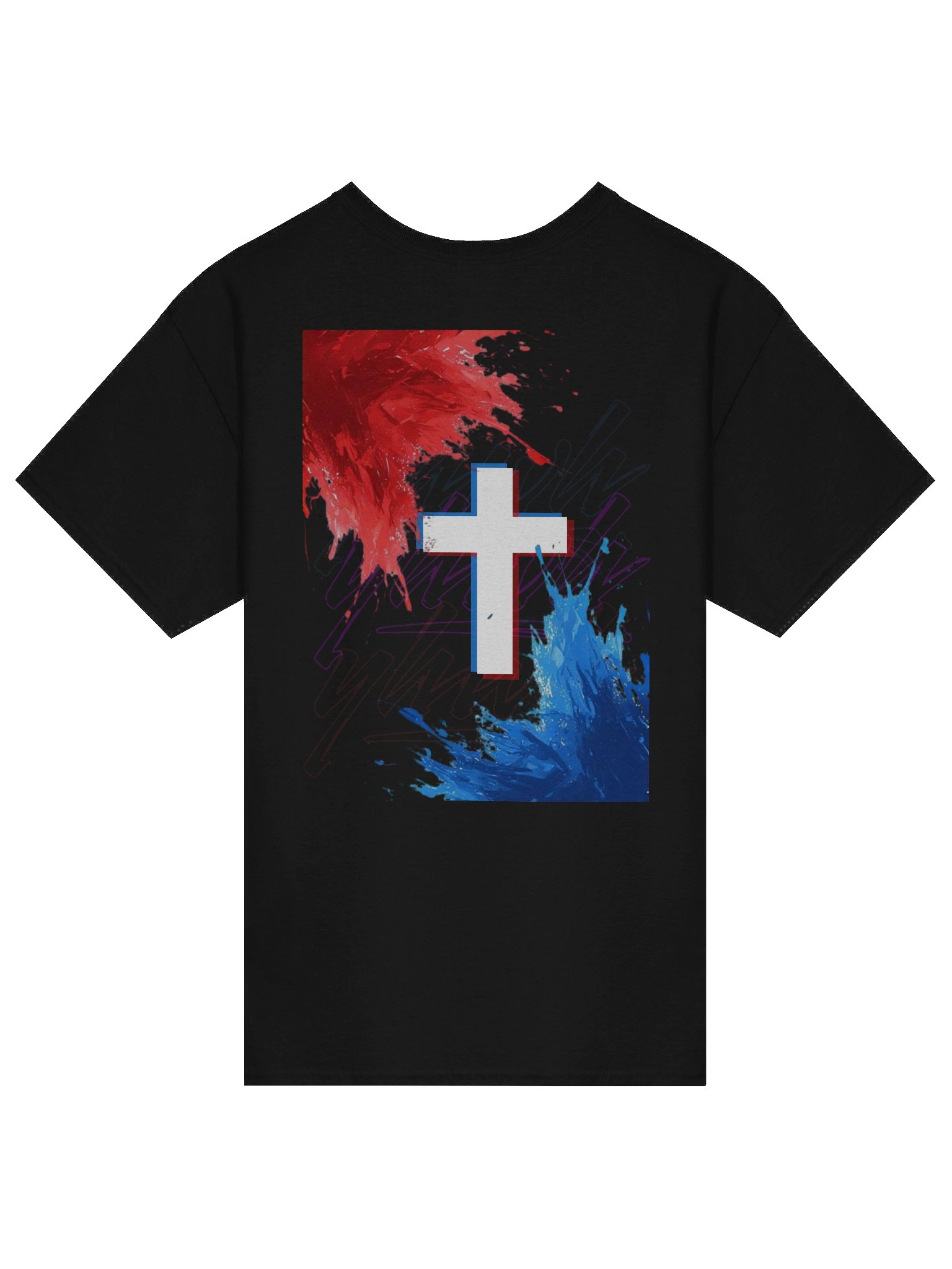 YHWWH Heavyweight Tee - "blood and water" product image (1)