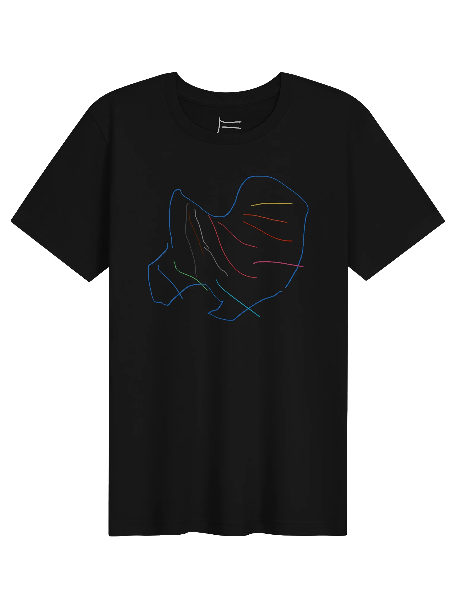 e rainbow wing tee (adult) product image (1)