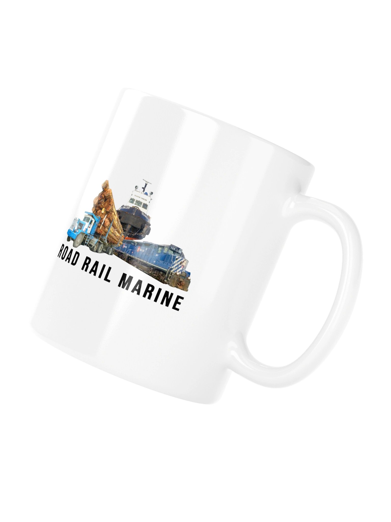 Road Rail Marine mug. Episode 24 Challenger truck and driver. product image (4)