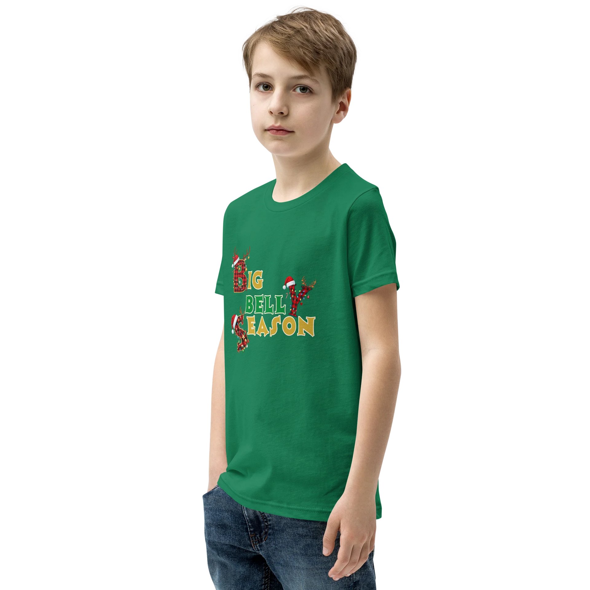 Festive Big Belly Season Youth T-Shirt product image (39)
