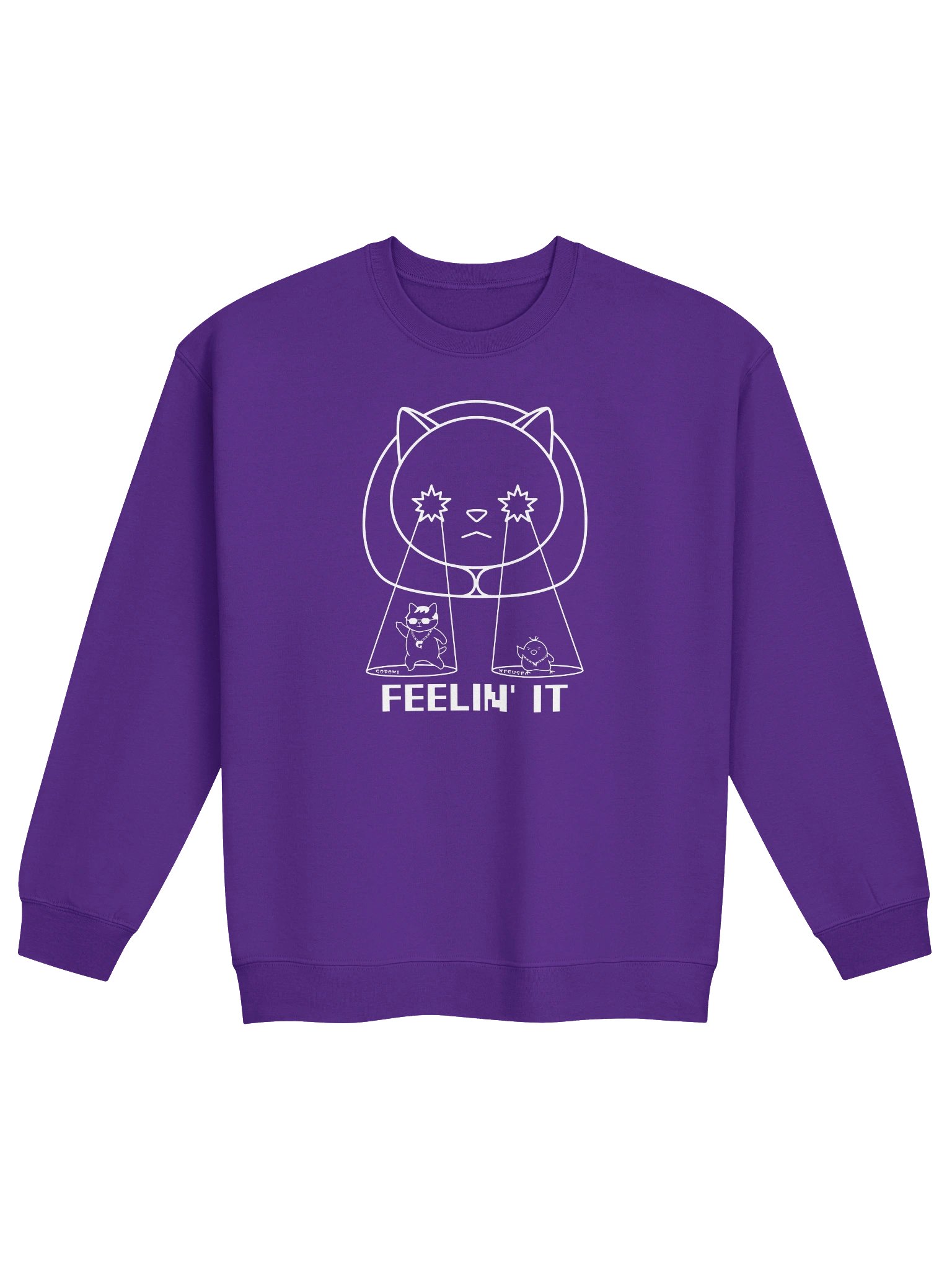 Goromi the Cat (Surreally Spotlighted Dancing) - Unisex Adult Sweatshirt product image (1)
