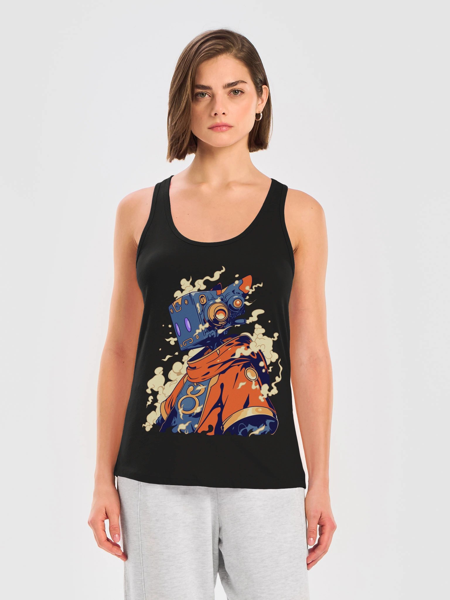 Robot Wizard Women's Tank product image (2)