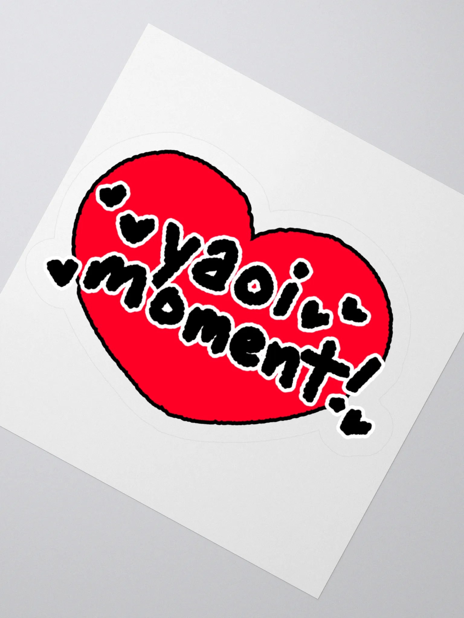 YAOI MOMENT Kiss Cut Sticker product image (2)