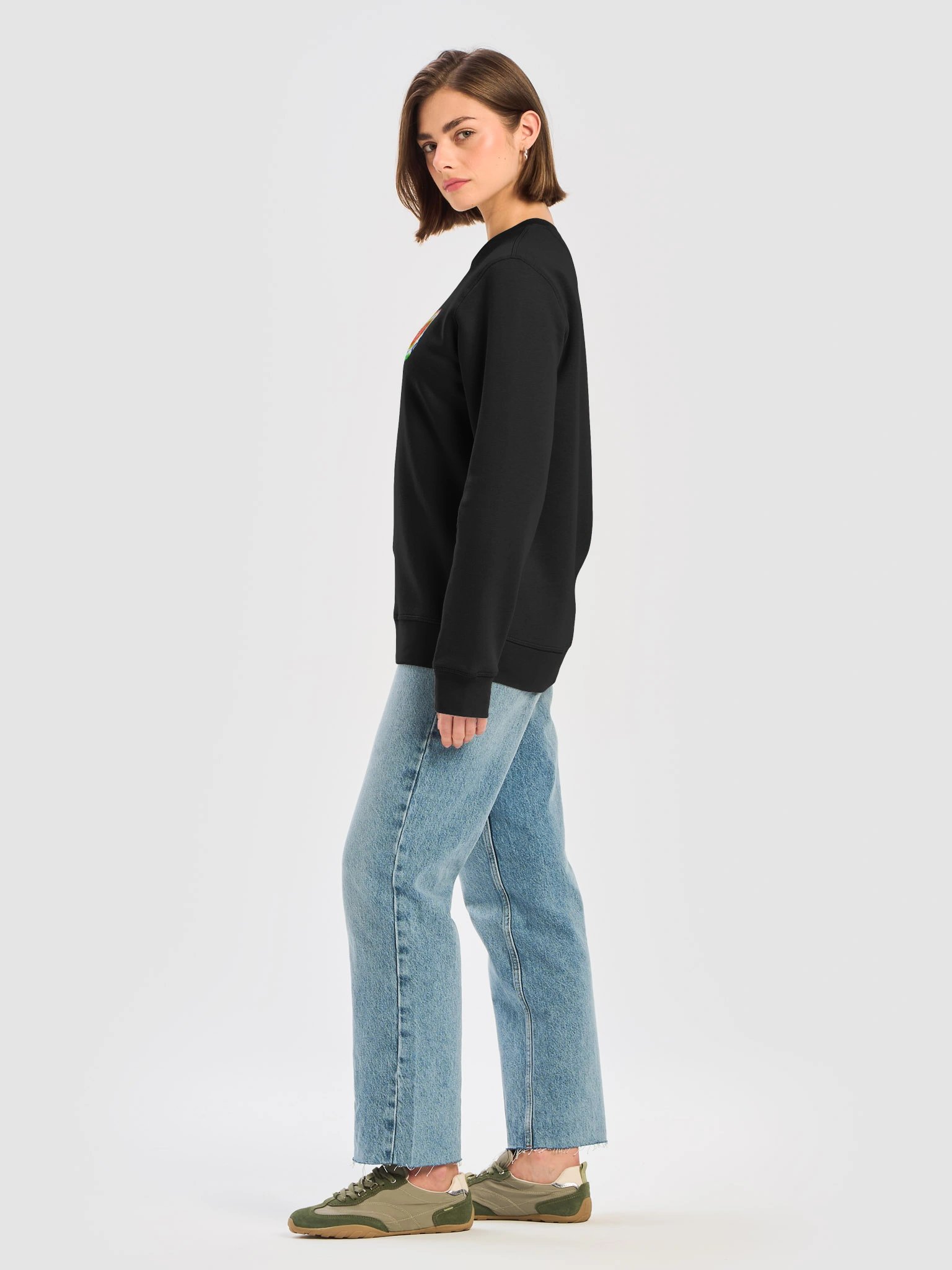 Sit Down With Sid Official Essential Organic Sweatshirt - Black product image (8)