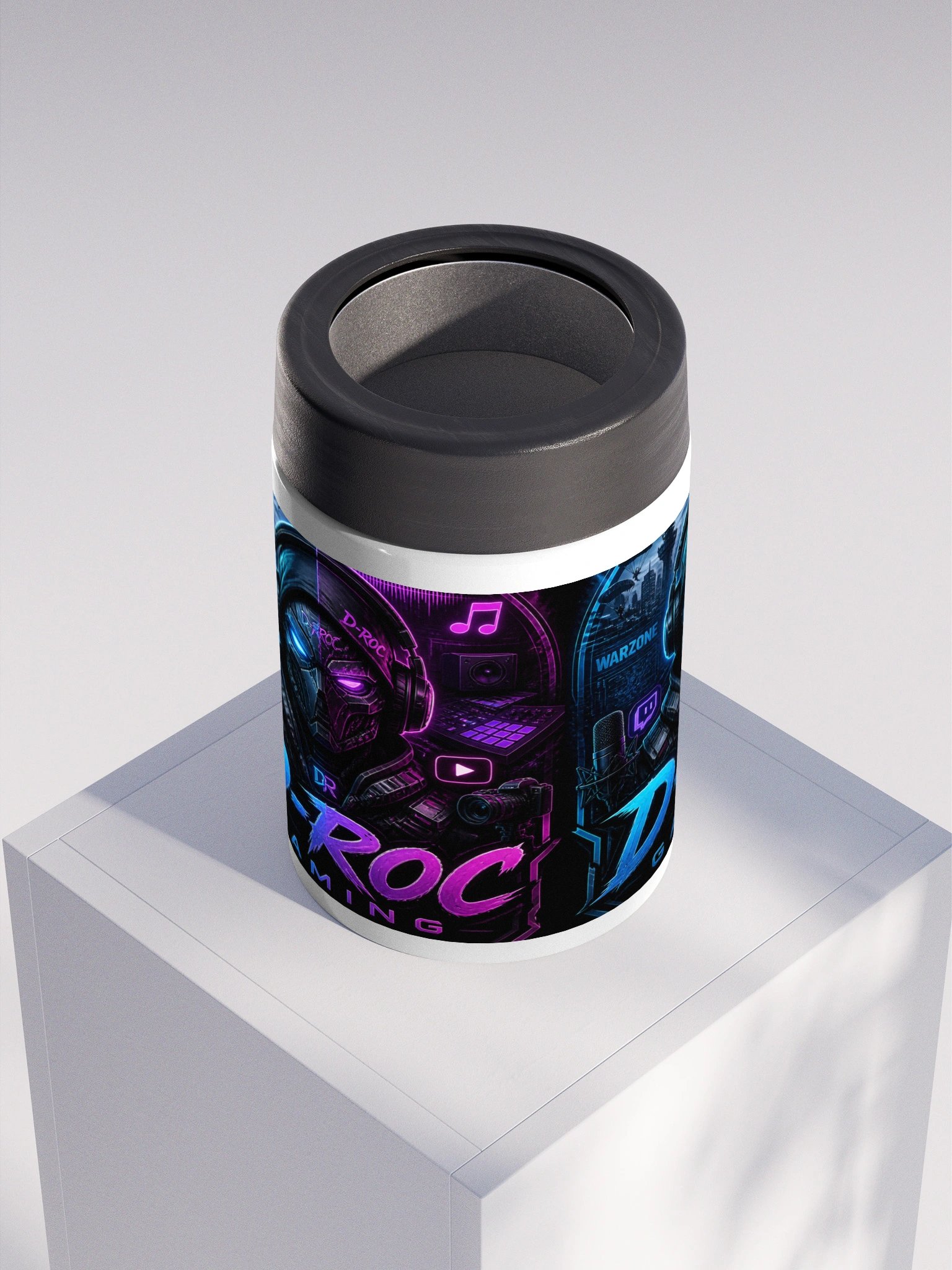 D-ROC Neon Warzone Gaming Koozie product image (4)