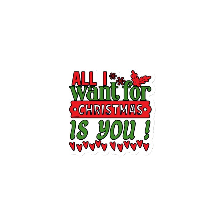 ALL I WANT FOR CHRISTMAS IS YOU! product image (1)