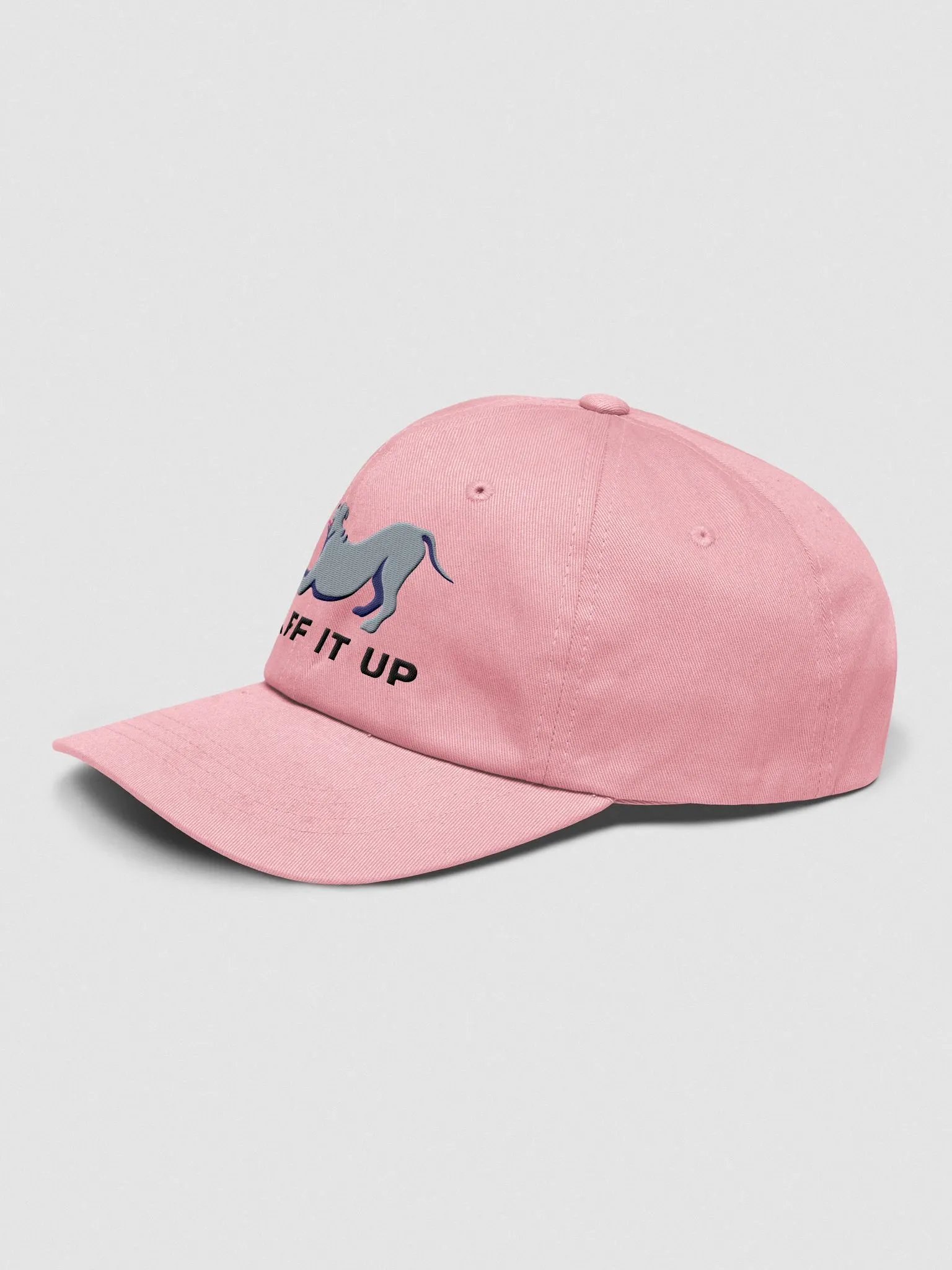 Staff It Up Classic Dad Hat(Embroidered) of a Staffordshire Terrier(Blue) product image (31)
