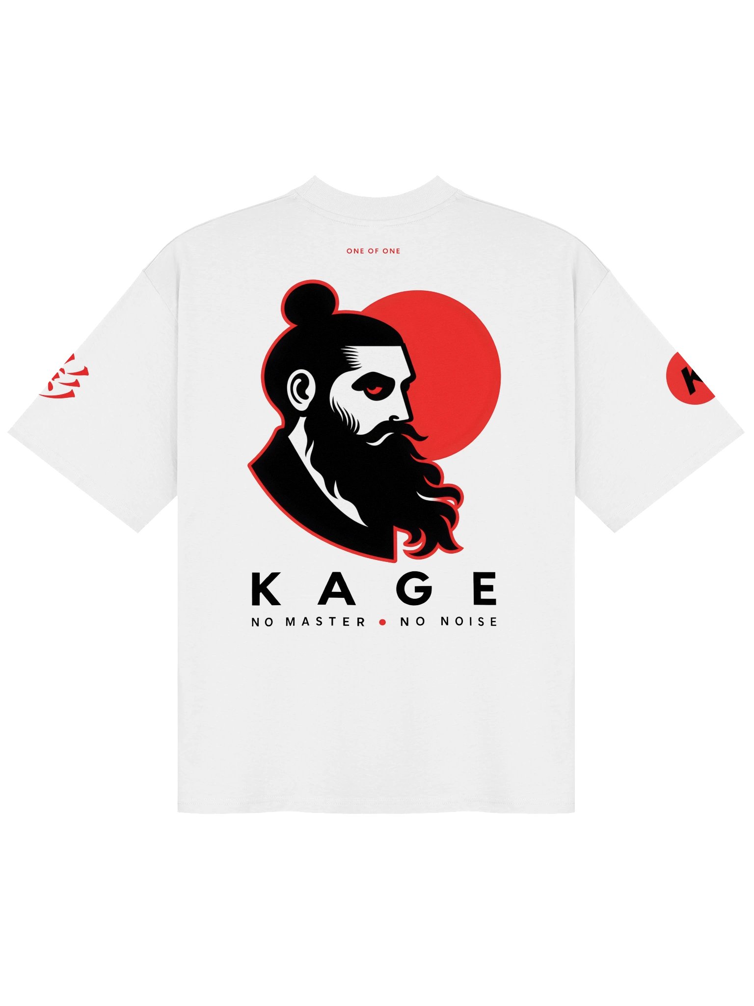 NOMSTR — RED SUN / WHITE — DROP 001 product image (2)
