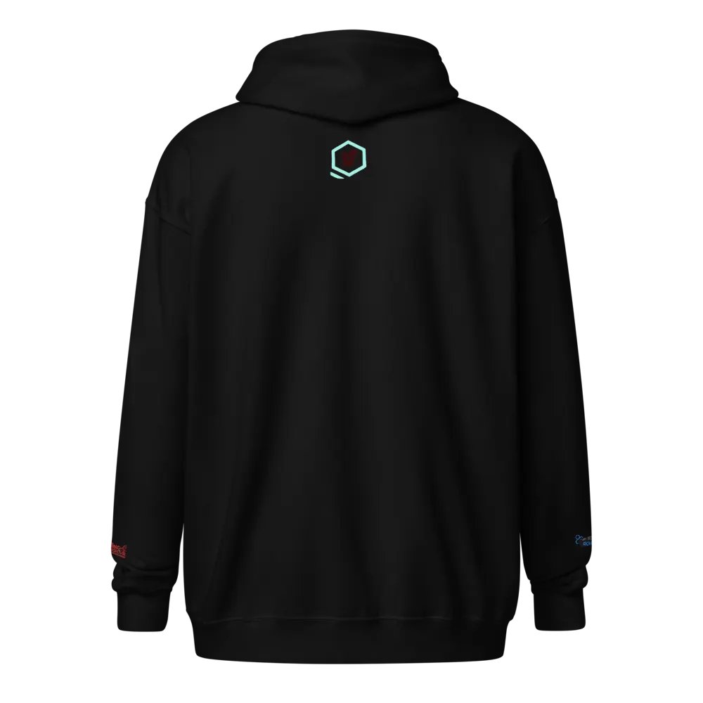 Embordered zip. product image (1)