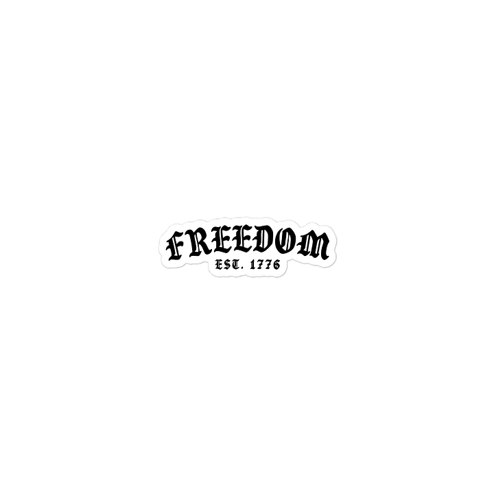 1776 Die-Cut Sticker product image (2)