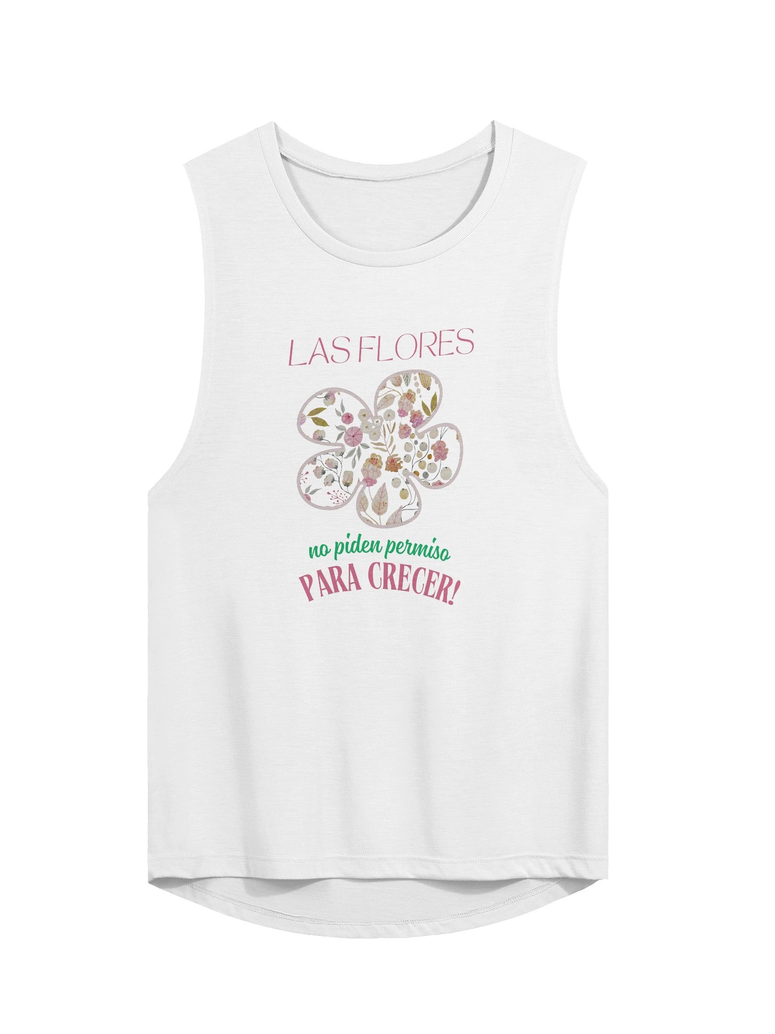 Floral Growth Women's Muscle Tank product image (1)