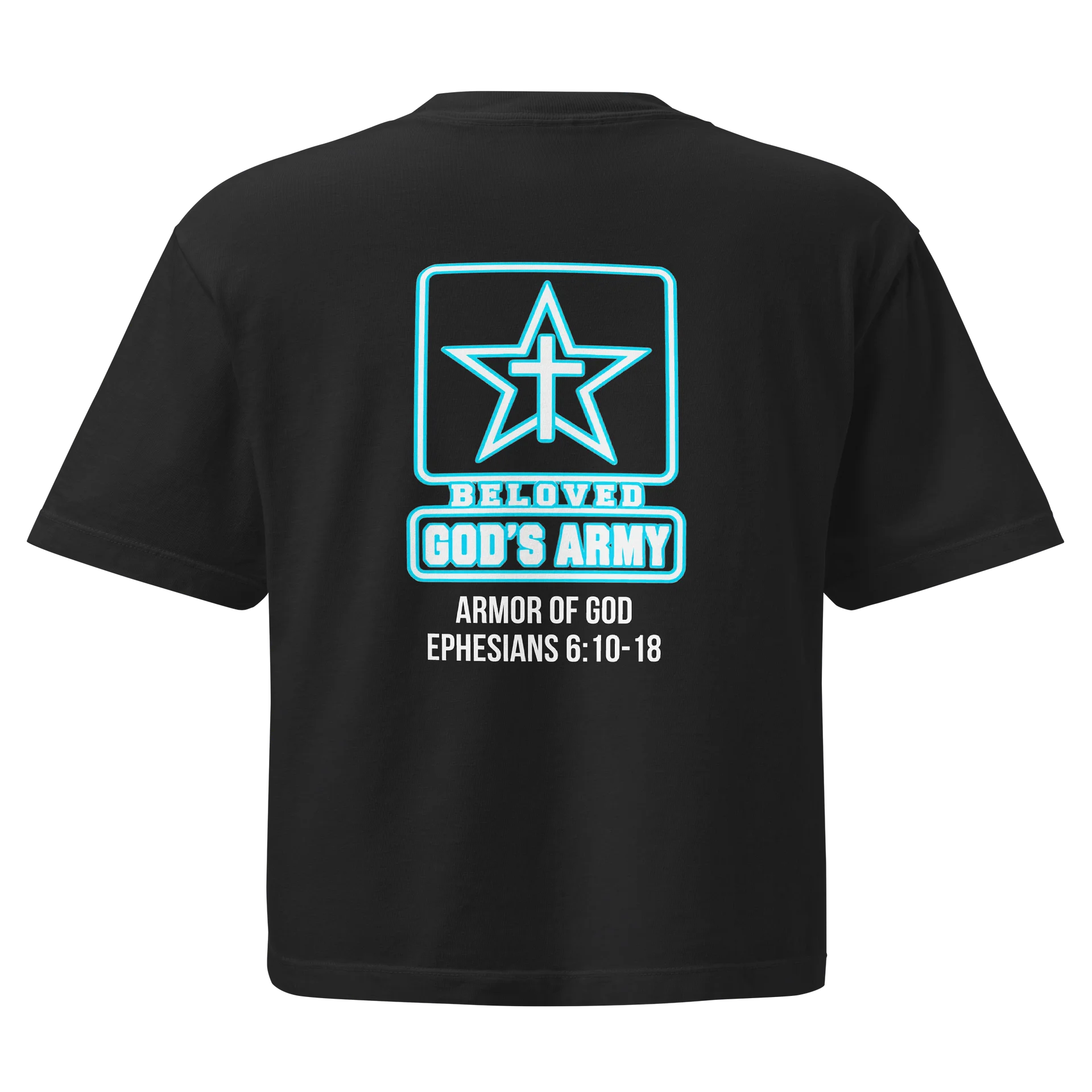Beloved God’s Army Women’s Boxy Tee product image (1)