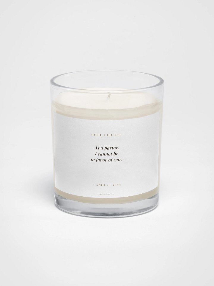 Pope Leo Candle product image (1)