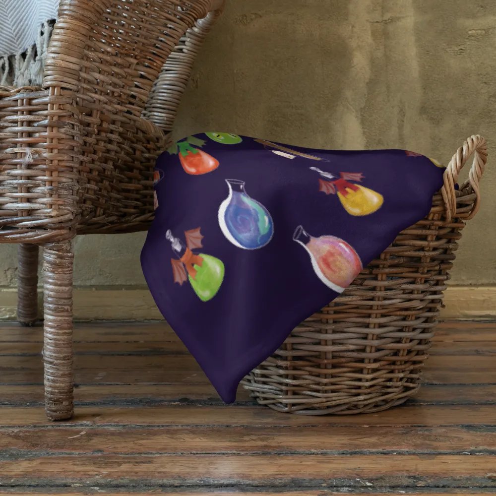 Potion Print Throw Blanket product image (22)