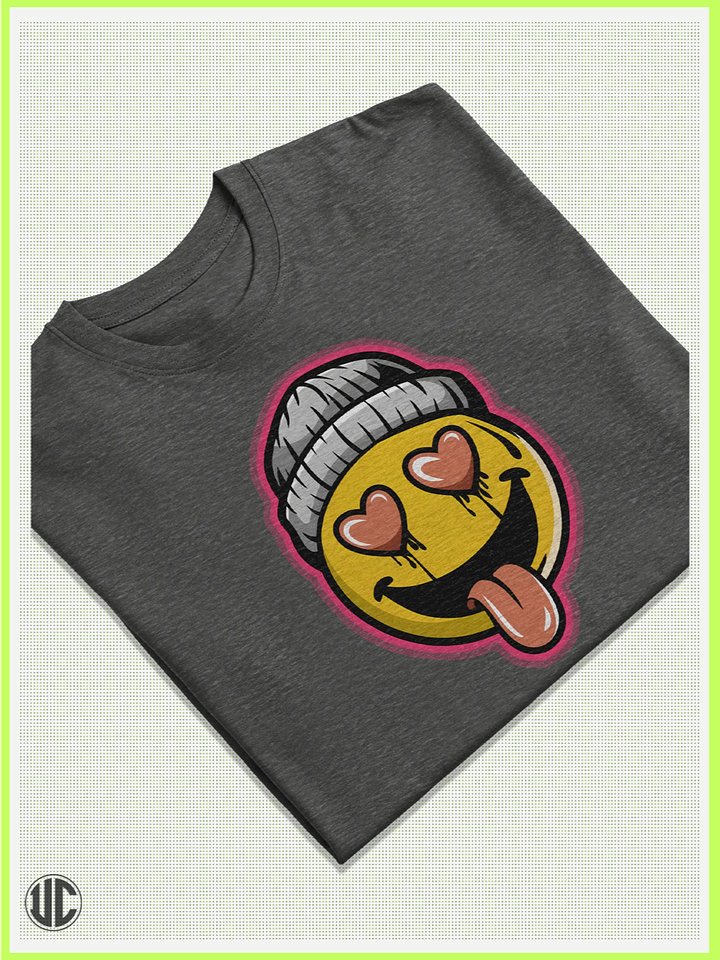 No Filter Smiley Heavyweight T-Shirt product image (2)