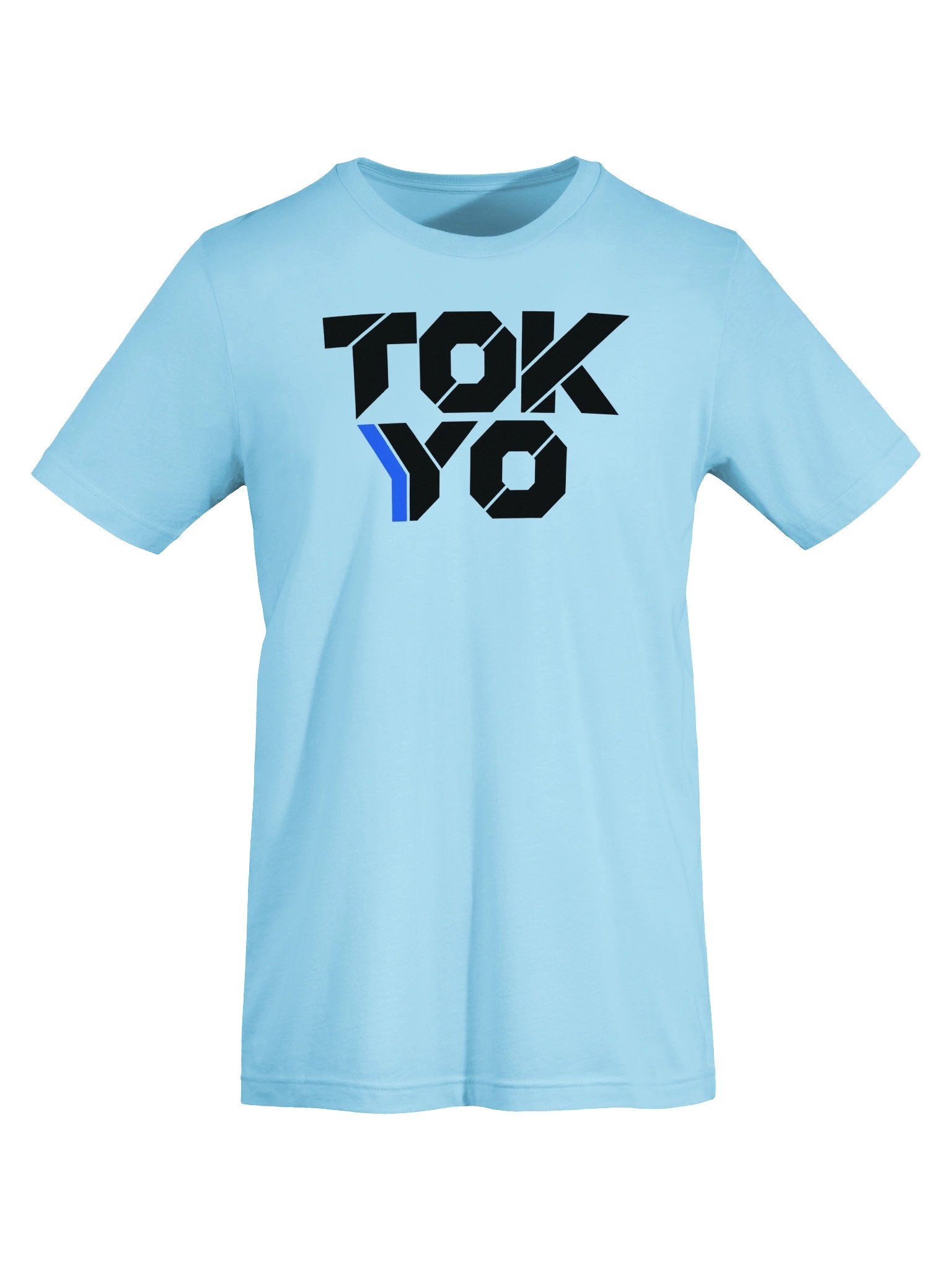 TOKYO Biennale Blue Zigzag Tee product image (5)